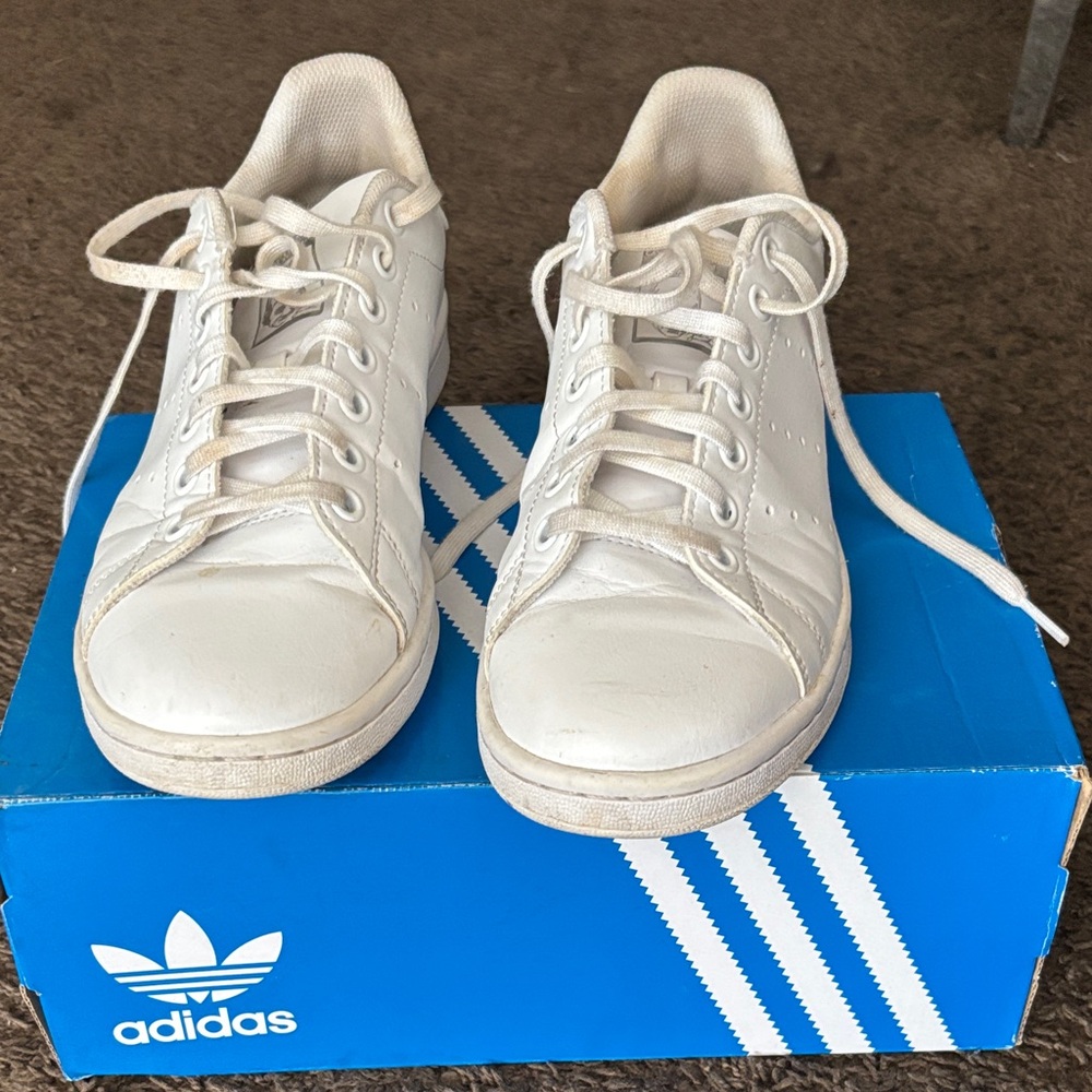 Adidas Classic White Leather Sneakers